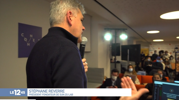Stéphane Reverre hosted by la Place Fintech with M6 TV channel